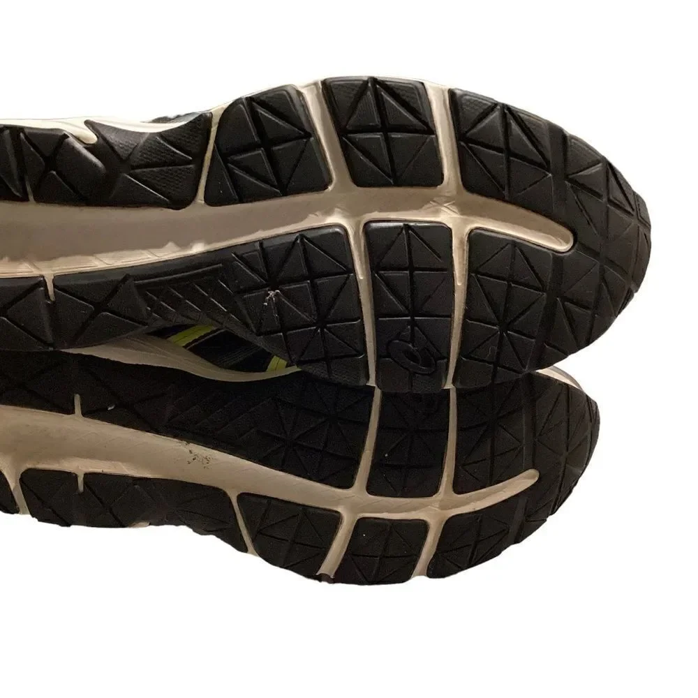 ASICS Gel Contend 3 - Men’s Running Shoes - Gray Black Yellow #T5F4N - Size 8.5